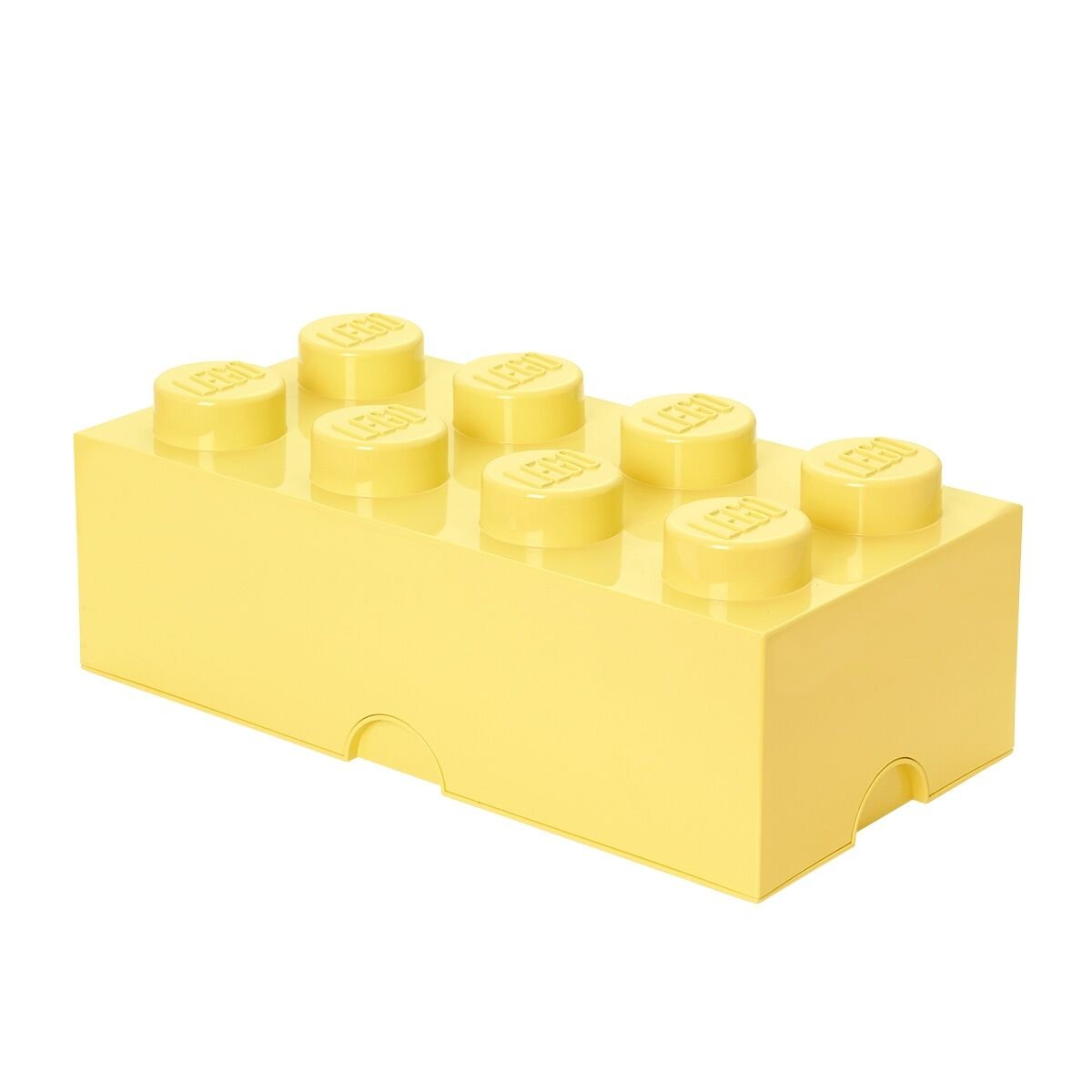 Opbergbox Brick 8, Pastelgeel - LEGO
