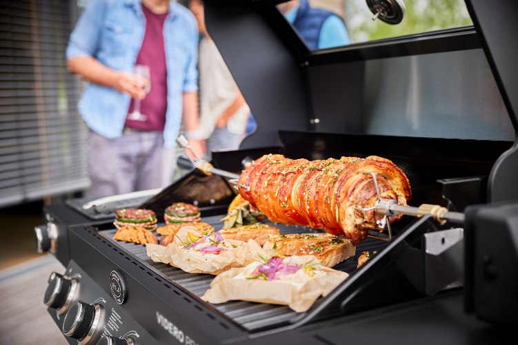 Gasbarbecue G4-S Vario+, 30 mbar - Rösle | Videro Pro