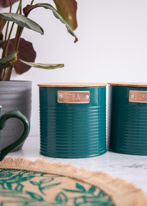 Voorraadbussen, Set van 3 Stuks, 1 L, Teal - KitchenCraft