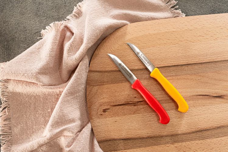 Herder Schilmes, Set van 2 Stuks, RVS, Rood/Geel - El Herder