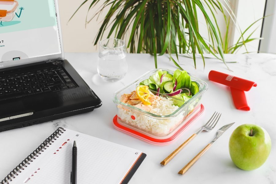 Glazen Vershouddoos met Compartiment - 1450 ml - Stor'eat - Mastrad