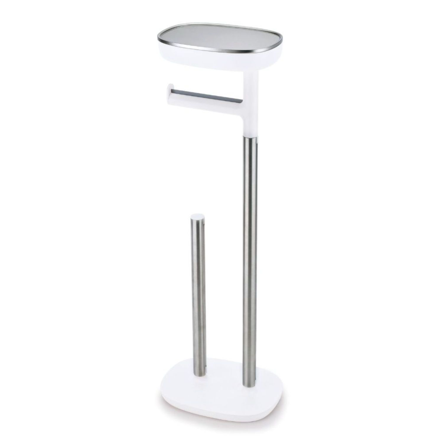 Toiletrolhouder, Vrijstaand, Wit - Joseph Joseph | EasyStore