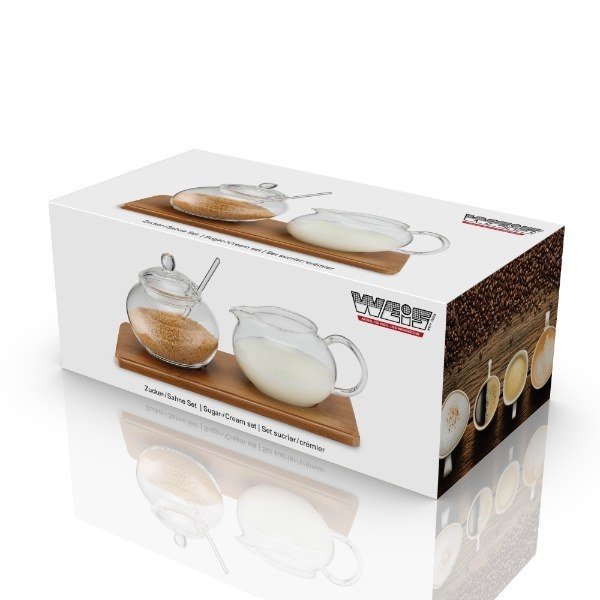 Melk- En Suikerkannetje Set – Weis