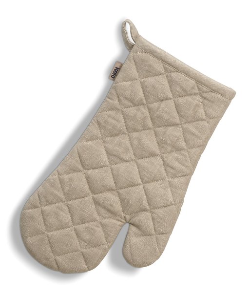 Ovenhandschoen, Katoen, Linnen, Beige - Kela | Puro