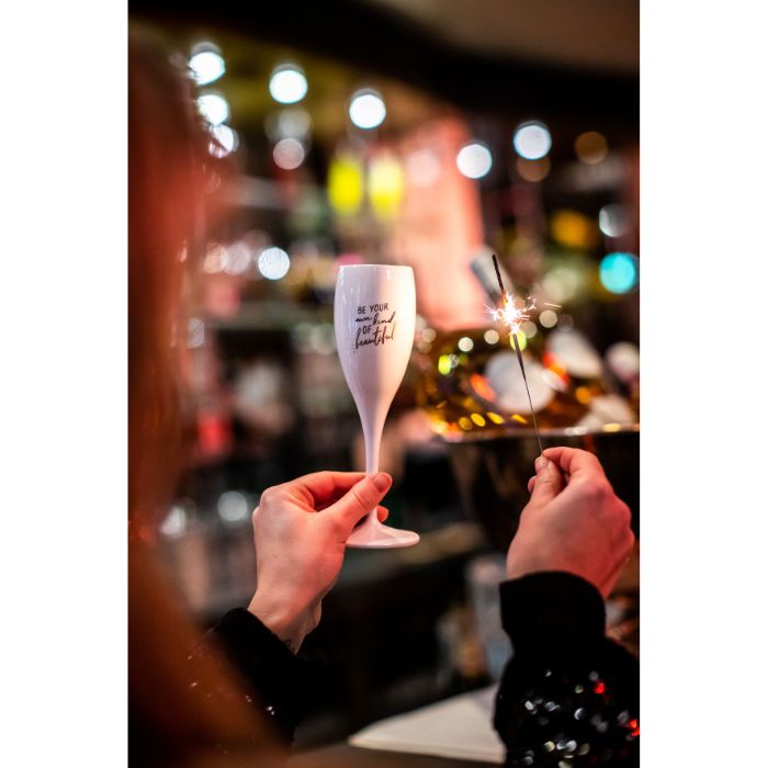 Champagneglas 'Be Your Own Kind of Beautiful' - Koziol | Cheers No. 1