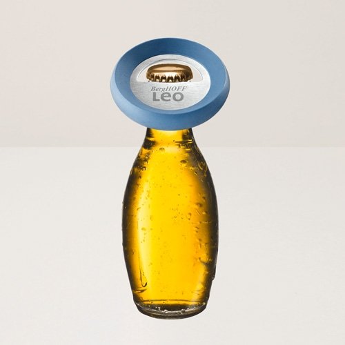 Flesopener, Blauw - Roestvrij staal - BergHOFF|Leo Line