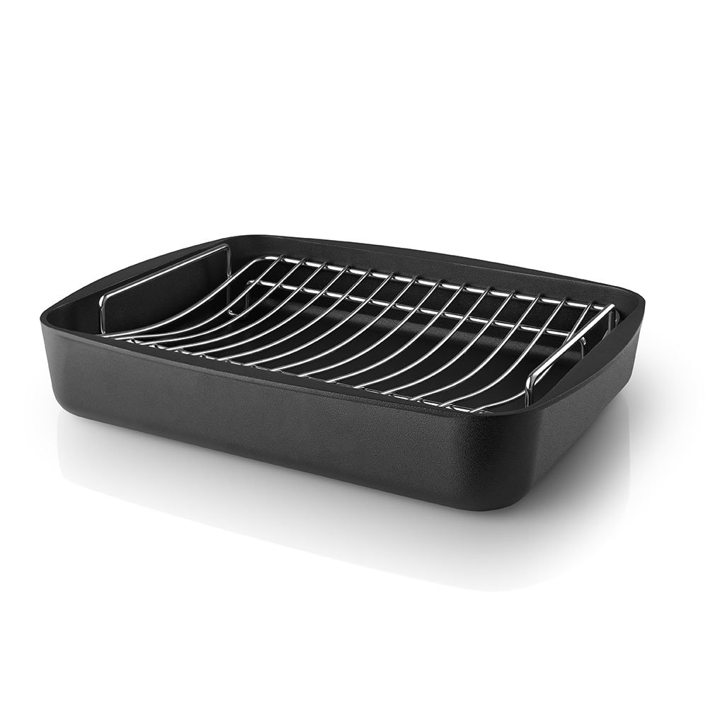 Ovenschaal - 36 x 28.5 cm - Zwart - Eva Trio
