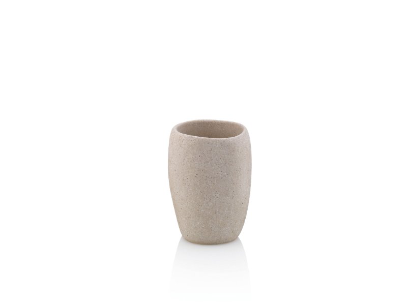 Drinkbeker Badkamer, Cement, Beige - Kela | Roda