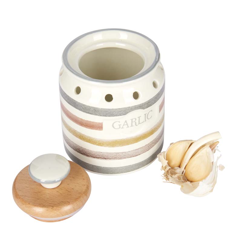 Knoflookpot - Keramiek - 14,5cm - Engels - KitchenCraft | Classic Collection