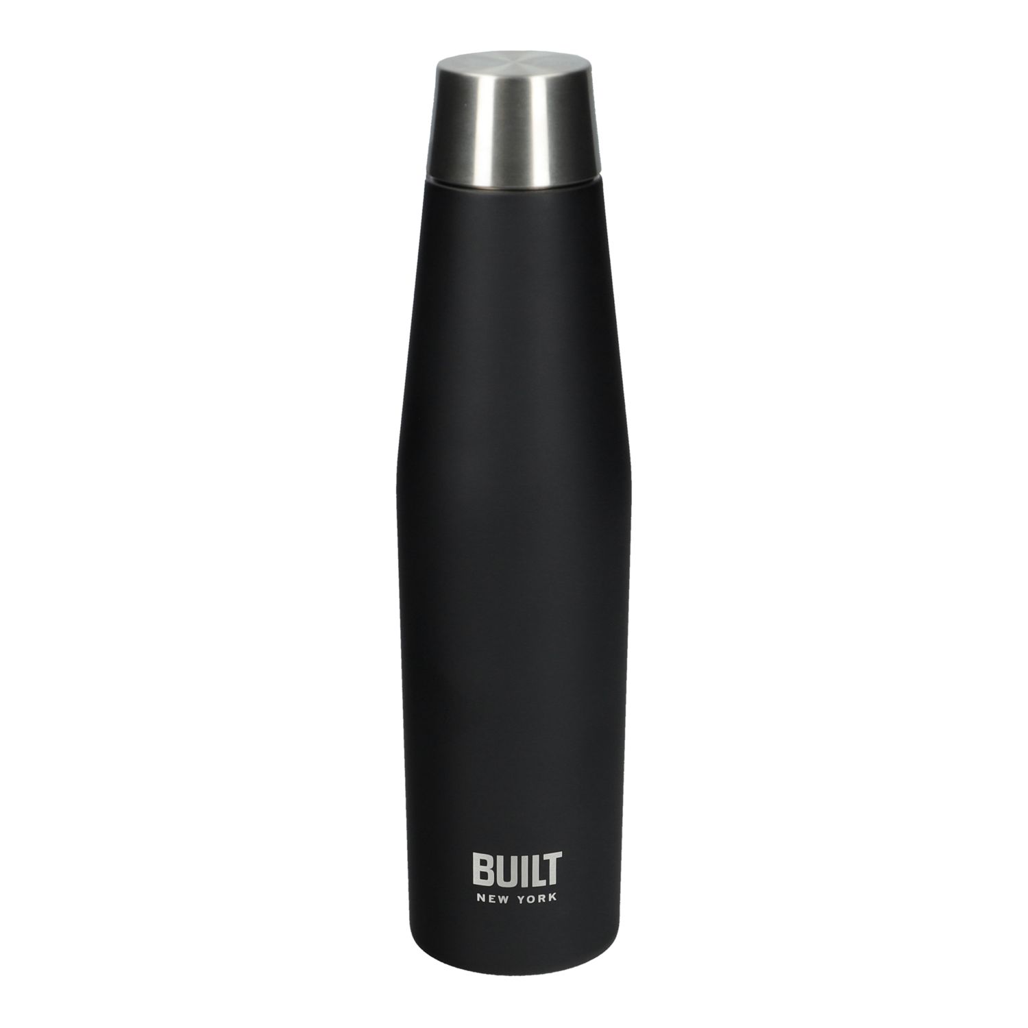 Dubbelwandige Thermosfles, 0.54 Liter, Zwart - BUILT New York | Perfect Seal 