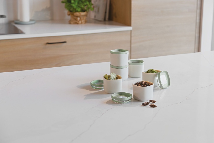 Balance Kruidenpotjes, Set van 6 Stuks, Gerecycled Polypropyleen - BergHOFF | Leo Line