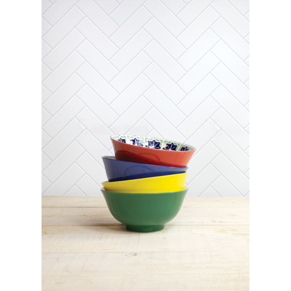 Kom, Set van 4 Stuks, 15.5 x 7.5 cm, World of Flavours - KitchenCraft