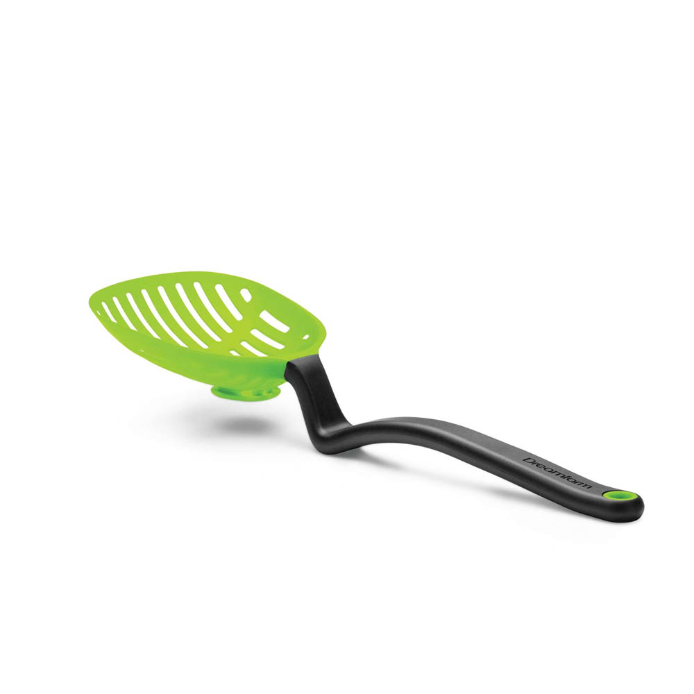 Schuimspaan, Lestrain - 35cm - Groen - Kunststof | Dreamfarm
