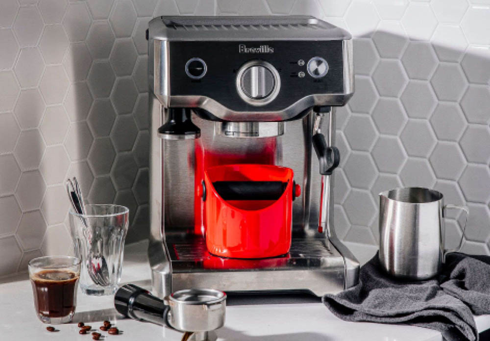 Uitklopbak Grindenstein, 11 cm, Rood - Kunststof & Rubber - Espresso | Dreamfarm