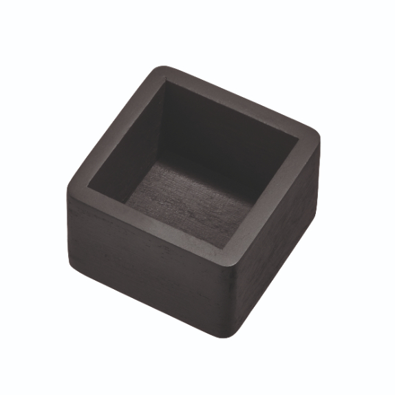 Lade Organizer, 7.6 x 7.6 x 5 cm, Paulownia Hout, Zwart - iDesign | The Home Edit