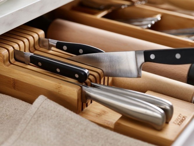 DrawerStore Messenorganiser, 2-laags, Bamboe - Joseph Jeseph