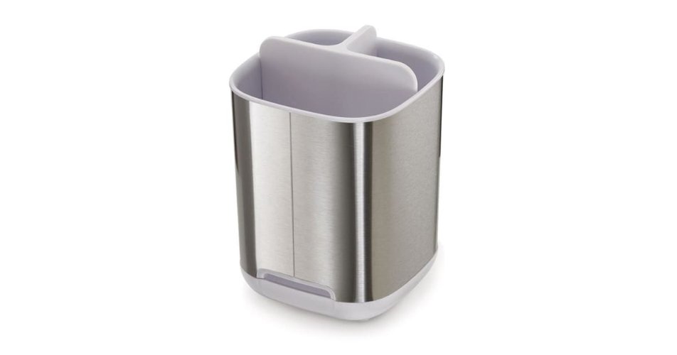 EasyStore Steel Tandenborstelorganiser - Wit - Joseph Joseph