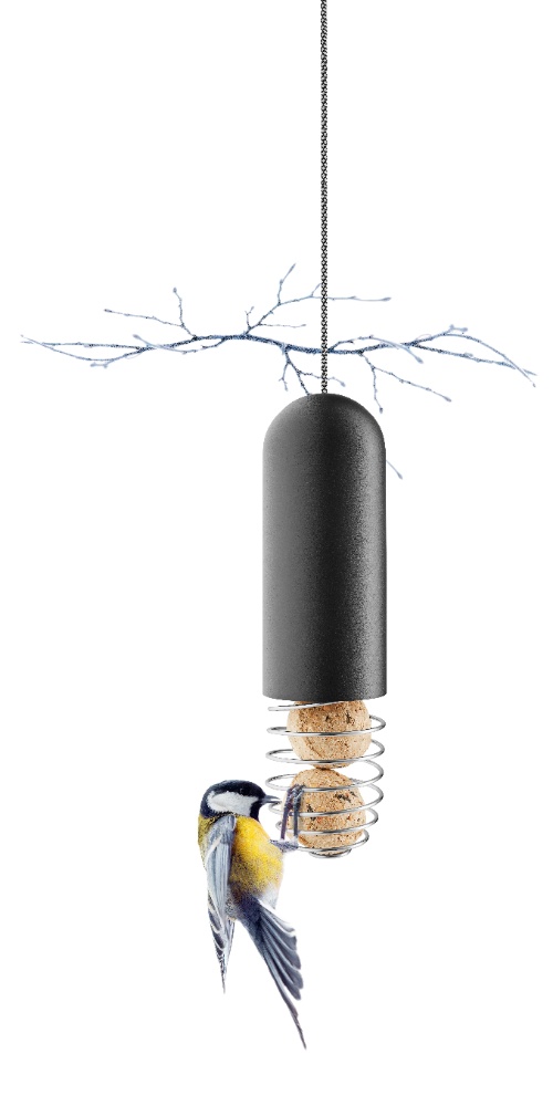 Vogel Voederbuis, Hangend, Zwart - Eva Solo