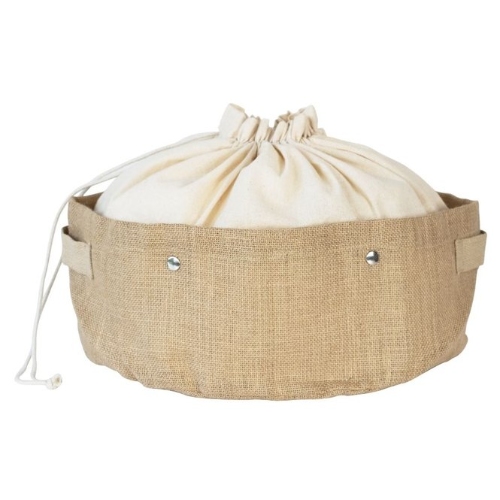 Opbergmand, Uitneembare Zak, Houtkleurig, 35 x 27 cm - Pebbly