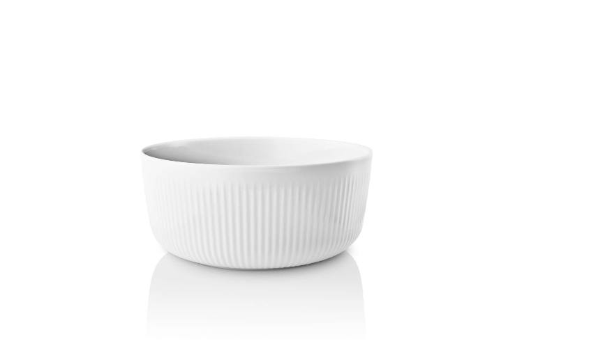 Schaal, 3.75 L, Porselein, Wit, 24 cm - Eva Trio | Legio Nova