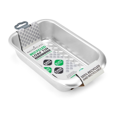 MasterClass Recycled Aluminium 2lb Loaf Tin, Sleeved
