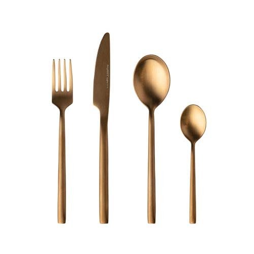 Vierdelig bestek, Goud - Roestvrij staal - BergHOFF|Gem Line