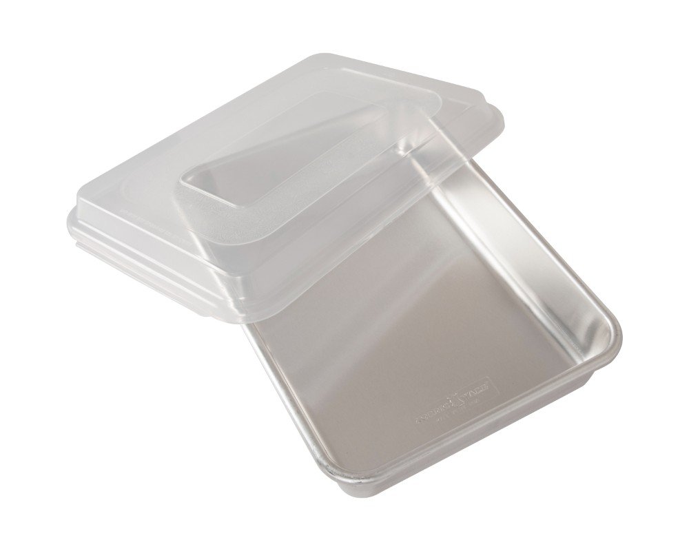 Bakvorm, Rechthoek, met Deksel, 25 x 34 cm, Aluminium, Nordic Ware | Naturals