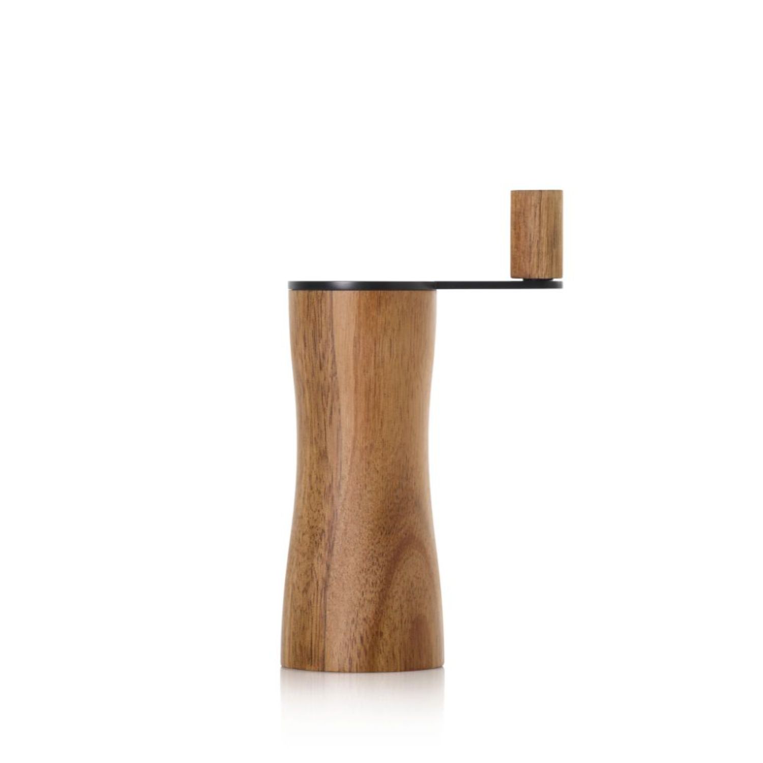 Kruidenmolen Korso, 16 cm, Bruin/Zwart, Acaciahout - AdHoc