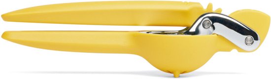 Citruspers, Knijper, Handmatig, RVS, BPA Vrij, Kunststof, Geel - Chef'n | FreshForce™