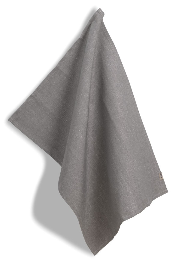 Theedoek, Katoen, Linnen, Grijs - Kela | Puro