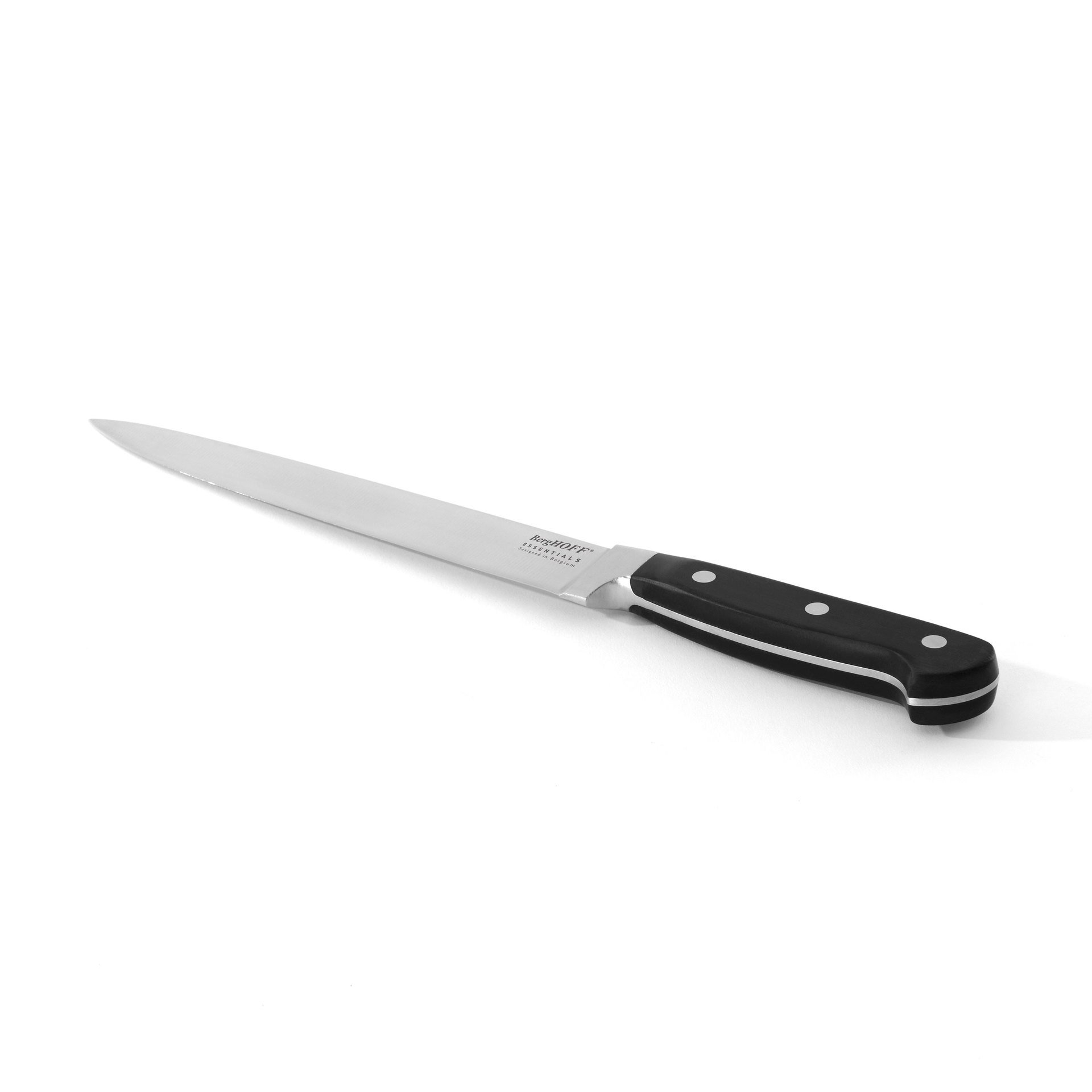 Trancheermes 20 cm, Zwart - Roestvrij staal - BergHOFF|Essentials Line