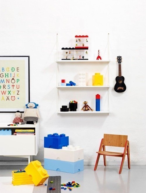 Opbergbox Brick 8, Wit - LEGO