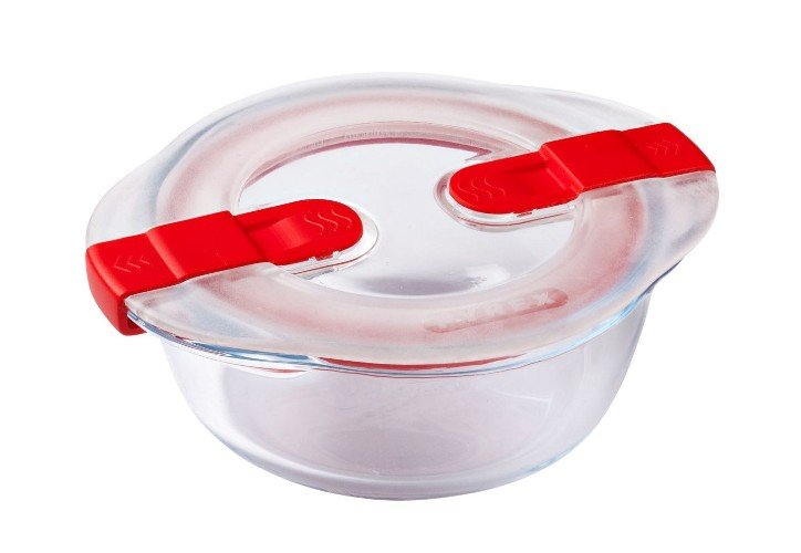 Schaal Rond met Deksel. 14 cm - Pyrex | Cook & Heat