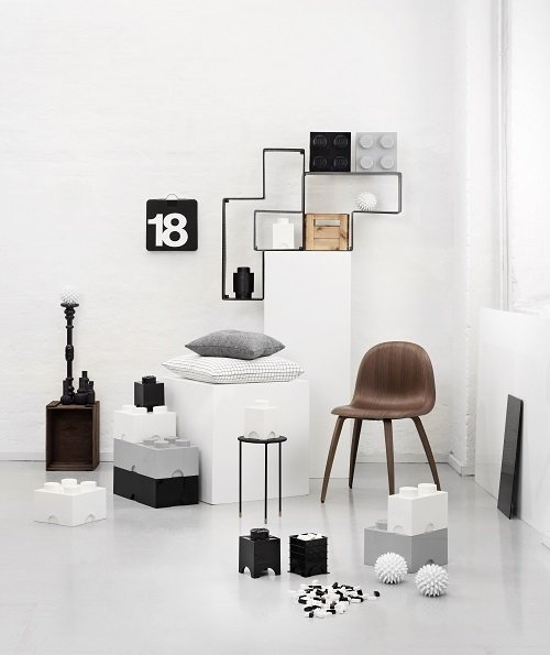 Opbergbox Brick 1. Wit - LEGO