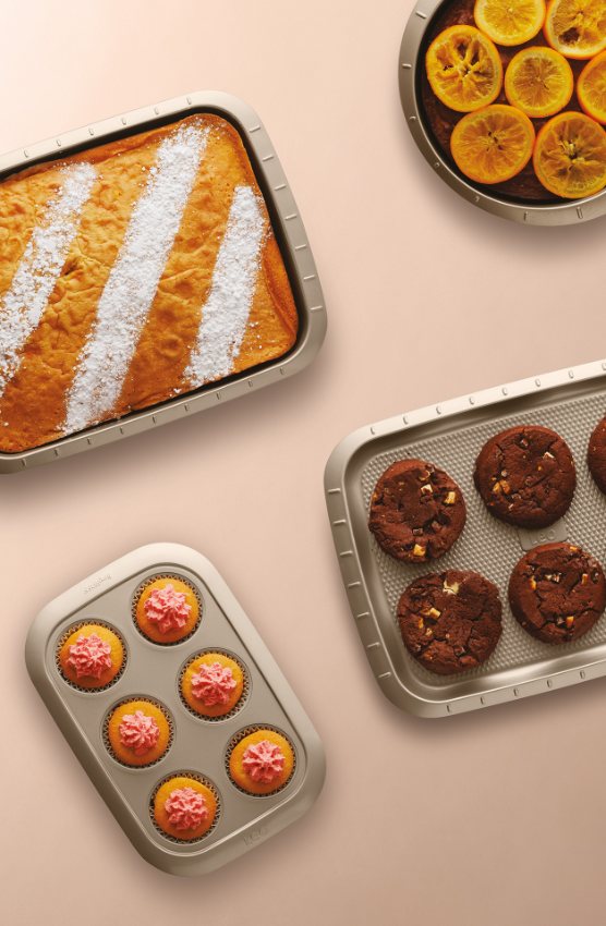 Balance Cupcakevorm/Muffinvorm, 12 Stuks, Carbonstaal, Non-Stick, 6.5 cm - BergHOFF | Leo Line