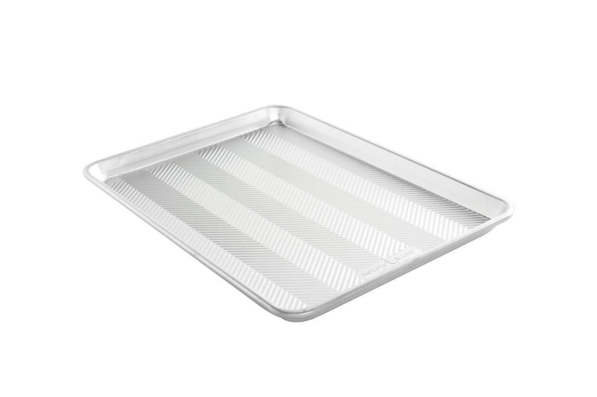 Bakplaat met Structuur, 45,5 x 32,8 cm, Aluminium - Nordic Ware | Naturals Prism