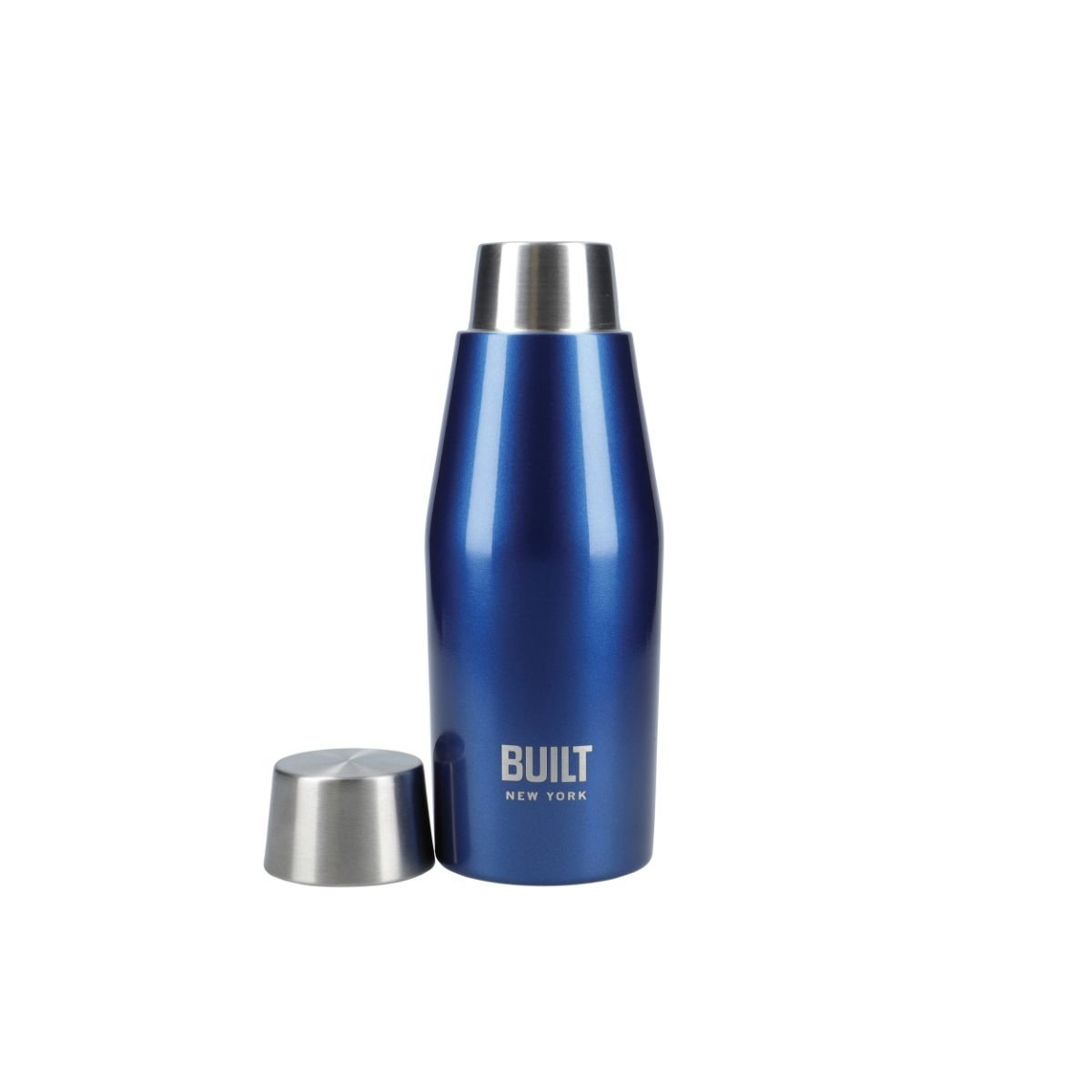 Mini Dubbelwandige Apex Fles, 0.33 L, Nachtblauw - BUILT New York | Perfect Seal 