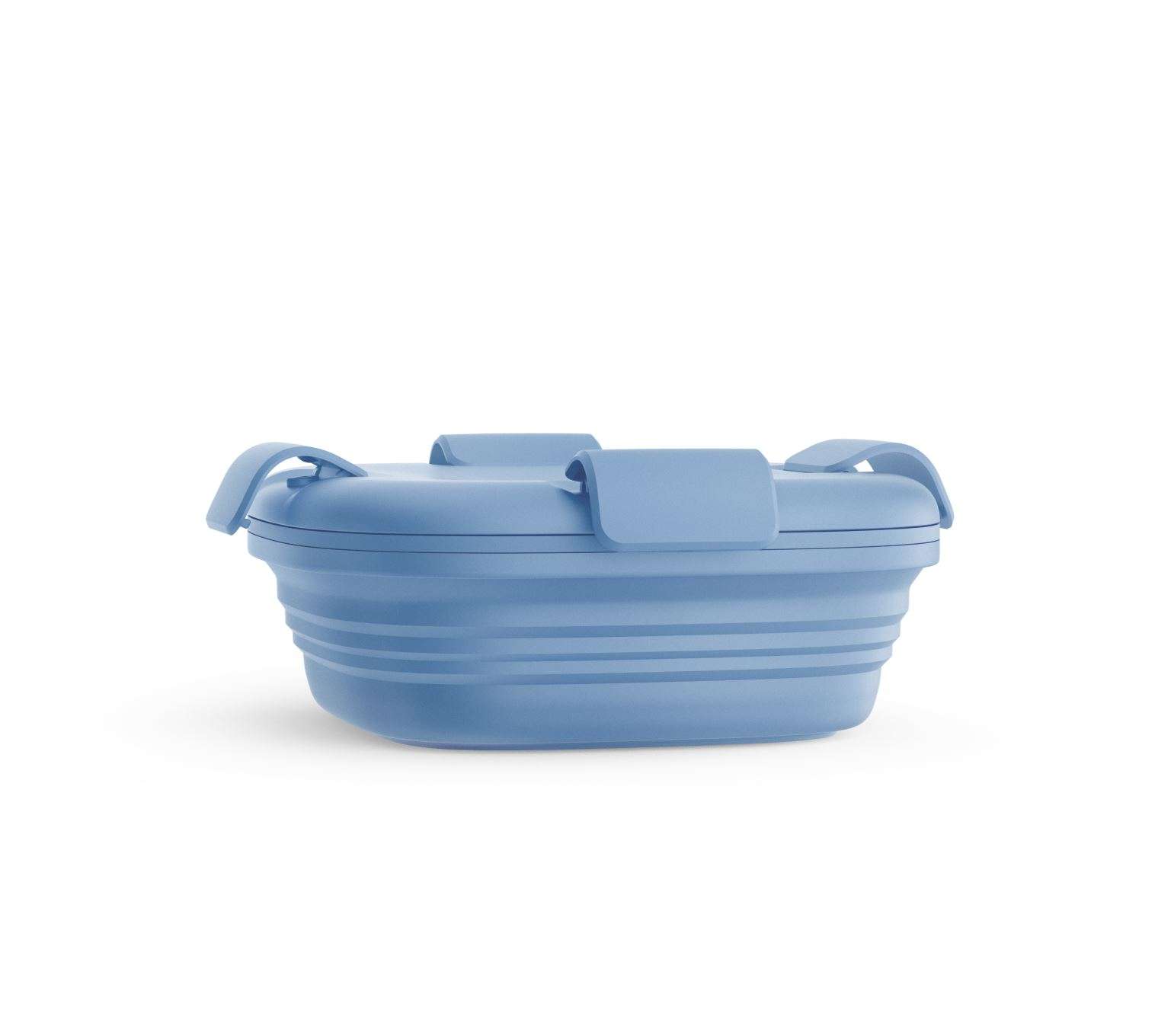 Lunchbox Bowl, Steel - 700ml - Blauw - Opvouwbaar | Stojo