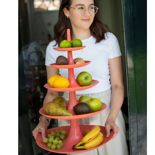 Etagère, Large, Organic, Natuur Koraal - Koziol | Babell