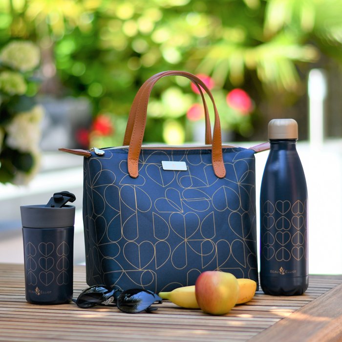 Lunch Koeltas, 7 L, Donker Blauw - Beau & Elliot | Navy Lunch & Hydration
