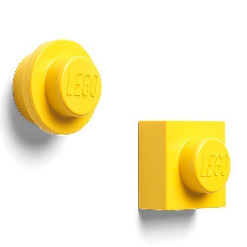 Magneten set van 2. Geel - LEGO