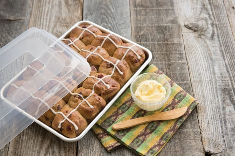 Bakplaat  met Deksel, 33 x 24,4 cm, Aluminium - Nordic Ware | Naturals