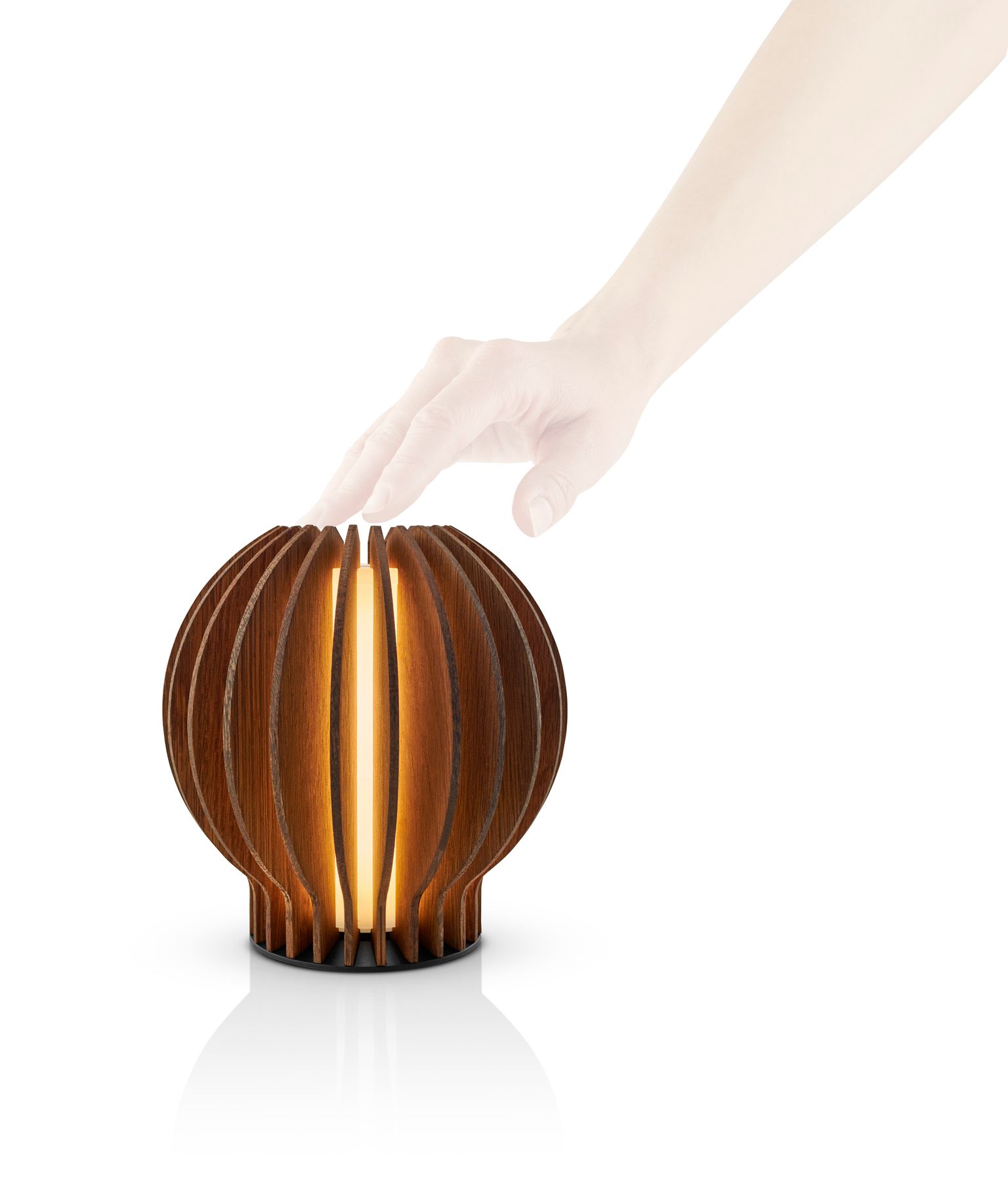 LED Lamp, Rond, 15 cm, Smoked Oak - Eva Solo | Radiant