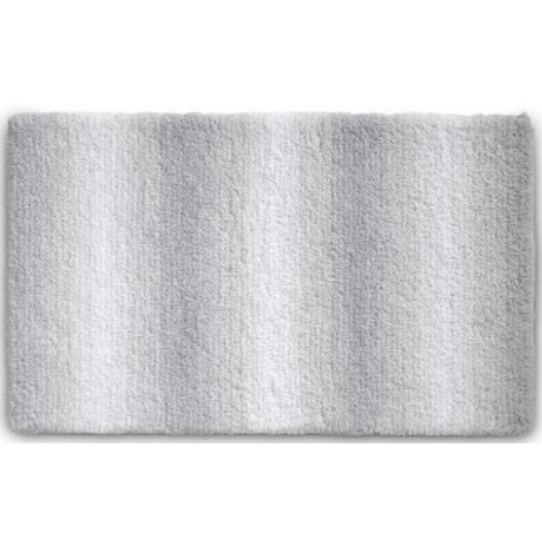 Badmat, 120 x 70 cm, Polyester, Rots Grijs - Kela | Ombre