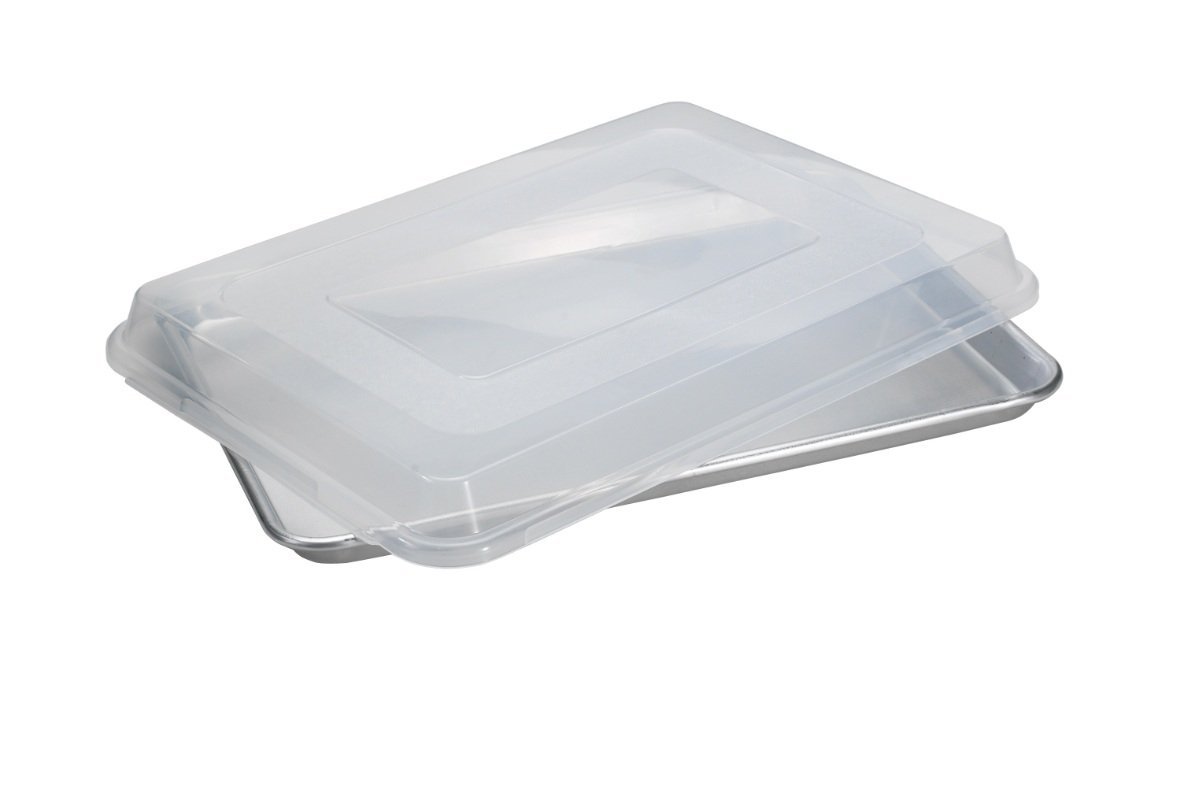 Bakplaat met Deksel, 45,5 x 32,8 cm, Aluminium - Nordic Ware | Naturals