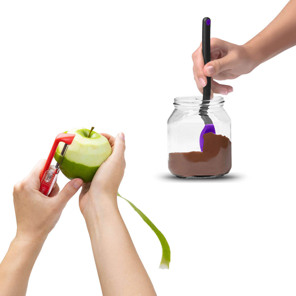 Essentials Set, 4 Delig Gereedschap - Multi Color Spatels & Lepels - Chopula & Supoon | Dreamfarm