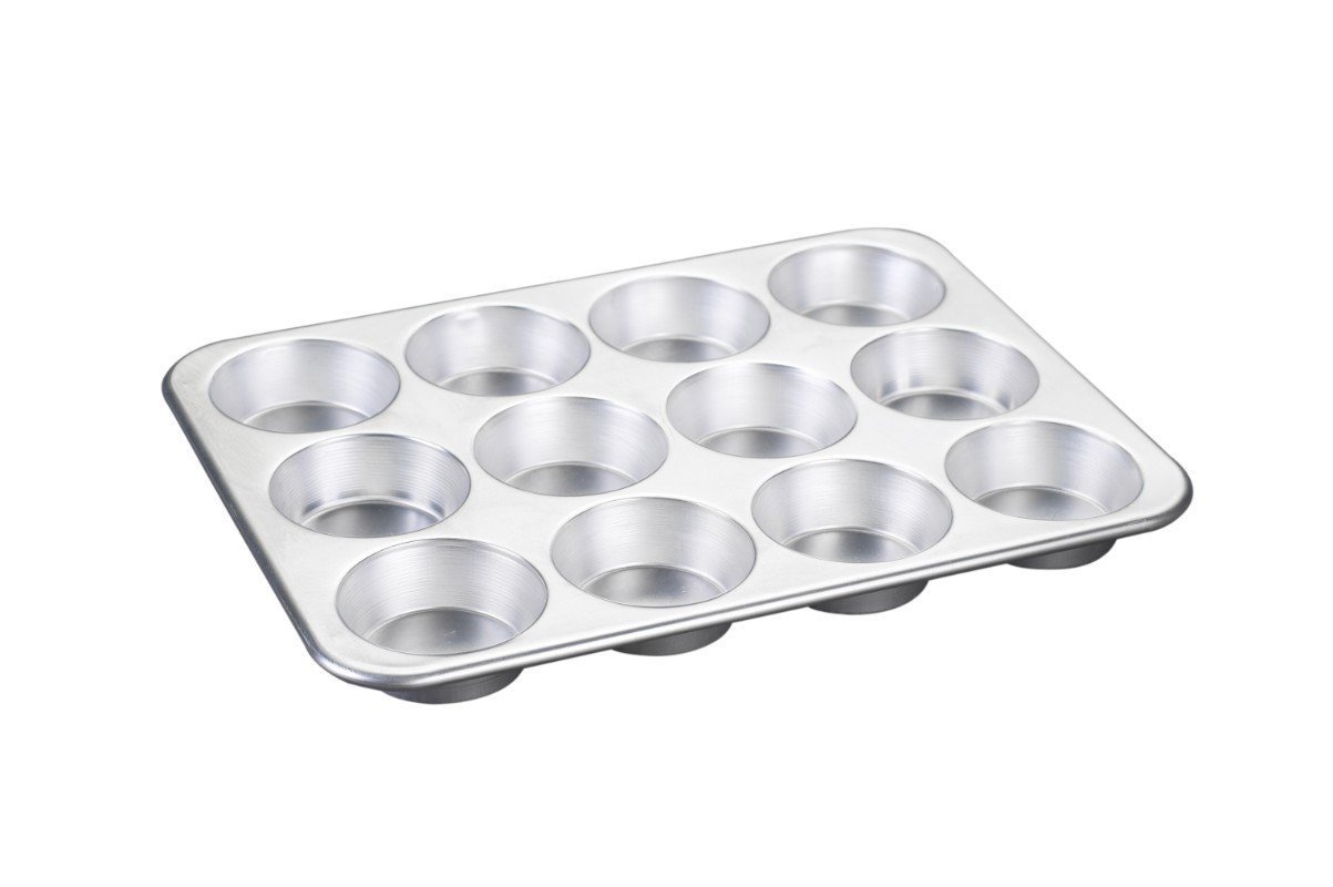 Muffinvorm, 12 Cups, Aluminium - Nordic Ware | Naturals