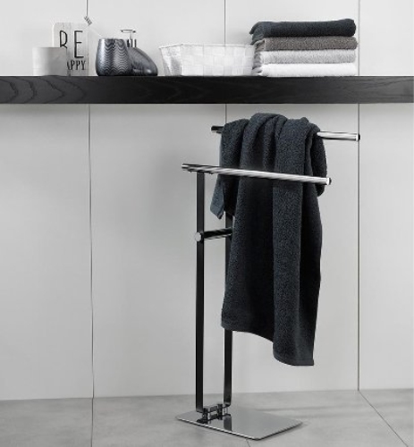 Badhanddoek, 70 x 140 cm, Katoen, Terrabruin - Kela | Ladessa