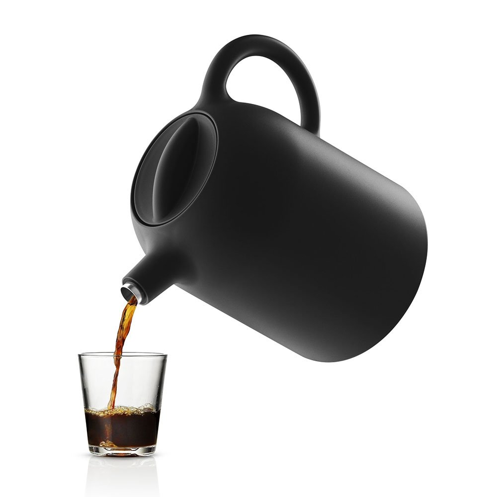 Thimble Vacuüm Thermoskan - 1 liter - Zwart - Eva Solo