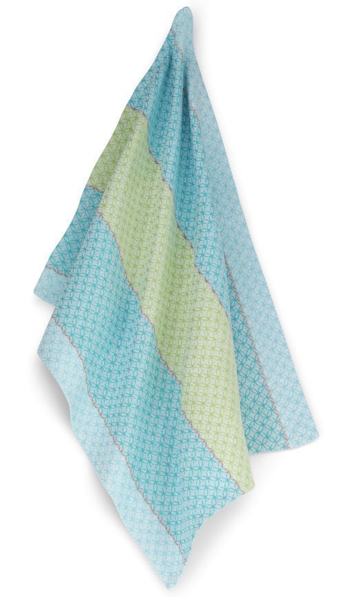 Theedoek, Groen/Blauw - Kela | Carla